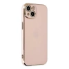 MARSİLYAN™- Apple İphone 14 Kılıf Volet Silikon - Pembe
