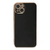 MARSİLYAN™- Apple İphone 14 Kılıf Volet Silikon - Siyah