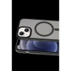 MARSİLYAN™-  Apple İphone 14 Megane Magsafe Kapak - Siyah
