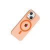 MARSİLYAN™-  Apple İphone 14 Pc Blank Magsafe Kapak - Turuncu