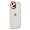 MARSİLYAN™- Apple İphone 14 Plus Kılıf Dora Kapak - Pudra