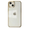 MARSİLYAN™- Apple İphone 14 Plus Kılıf Element Silikon - Gold