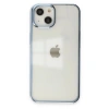 MARSİLYAN™- Apple İphone 14 Plus Kılıf Element Silikon - Sky Blue