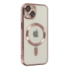 MARSİLYAN™- Apple İphone 14 Plus Kılıf Kross Magneticsafe Kapak - Rose