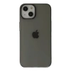 MARSİLYAN™- Apple İphone 14 Plus Kılıf Pc Sert Şeffaf Kapak - Siyah