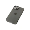 MARSİLYAN™- Apple İphone 14 Plus Kılıf Pc Sert Şeffaf Kapak - Siyah