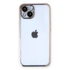 MARSİLYAN™- Apple İphone 14 Plus Kılıf Razer Lensli Silikon - Gold
