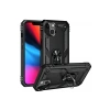 MARSİLYAN™- Apple İphone 14 Plus Kılıf Sofya Yüzüklü Silikon Kapak - Siyah