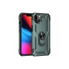 MARSİLYAN™- Apple İphone 14 Plus Kılıf Sofya Yüzüklü Silikon Kapak - Yeşil
