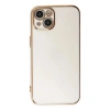 MARSİLYAN™- Apple İphone 14 Plus Kılıf Volet Silikon - Beyaz