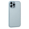 MARSİLYAN™- Apple İphone 14 Pro Kılıf Coco Deri Silikon Kapak - Sky Blue