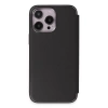 MARSİLYAN™- Apple İphone 14 Pro Kılıf Dolpin Kapaklı - Siyah