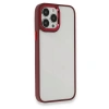 MARSİLYAN™- Apple İphone 14 Pro Kılıf Dora Kapak - Kırmızı