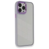 MARSİLYAN™- Apple İphone 14 Pro Kılıf Dora Kapak - Lila