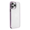 MARSİLYAN™- Apple İphone 14 Pro Kılıf Element Silikon - Lila