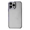 MARSİLYAN™- Apple İphone 14 Pro Kılıf Element Silikon - Mor
