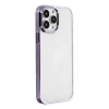 MARSİLYAN™- Apple İphone 14 Pro Kılıf Element Silikon - Mor