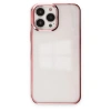 MARSİLYAN™- Apple İphone 14 Pro Kılıf Element Silikon - Pembe