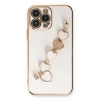 MARSİLYAN™- Apple İphone 14 Pro Kılıf Esila Silikon - Beyaz