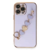 MARSİLYAN™- Apple İphone 14 Pro Kılıf Esila Silikon - Lila