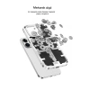MARSİLYAN™- Apple İphone 14 Pro Kılıf Mekanik Bumper Kapak - Mavi