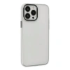 MARSİLYAN™- Apple İphone 14 Pro Kılıf Modos Metal Kapak - Şeffaf