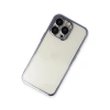 MARSİLYAN™- Apple İphone 14 Pro Kılıf Razer Lensli Silikon - Mor