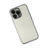 MARSİLYAN™- Apple İphone 14 Pro Kılıf Razer Lensli Silikon - Siyah