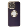MARSİLYAN™- Apple İphone 14 Pro Kılıf Store Silikon - Derin Mor