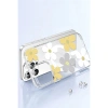 MARSİLYAN™-  Apple İphone 14 Pro Max Floral Magsafe Kapak - Pembe