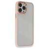 MARSİLYAN™- Apple İphone 14 Pro Max Kılıf Dora Kapak - Pudra