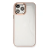 MARSİLYAN™- Apple İphone 14 Pro Max Kılıf Dora Kapak - Pudra