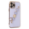 MARSİLYAN™- Apple İphone 14 Pro Max Kılıf Esila Silikon - Lila