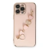 MARSİLYAN™- Apple İphone 14 Pro Max Kılıf Esila Silikon - Pudra