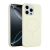MARSİLYAN™-  Apple İphone 14 Pro Max Kılıf Jully Magsafe Kapak - Bej
