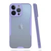 MARSİLYAN™- Apple İphone 14 Pro Max Kılıf Platin Silikon - Lila