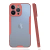MARSİLYAN™- Apple İphone 14 Pro Max Kılıf Platin Silikon - Pembe
