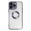MARSİLYAN™- Apple İphone 14 Pro Max Kılıf Slot Silikon - Mor