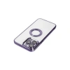MARSİLYAN™- Apple İphone 14 Pro Max Kılıf Slot Silikon - Mor