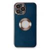 MARSİLYAN™- Apple İphone 14 Pro Max Kılıf Store Silikon - Mavi