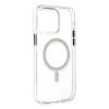 MARSİLYAN™- Apple İphone 14 Pro Max Kılıf Tron Şeffaf Magsafe Kapak - Şeffaf