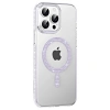 MARSİLYAN™-  Apple İphone 14 Pro Max Move Taşlı Magsafe Kapak - Lila