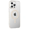 MARSİLYAN™-  Apple İphone 14 Pro Max Move Taşlı Magsafe Kapak - Pembe