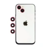 MARSİLYAN™- Apple İphone 14 Shine Kamera Lens - Kırmızı