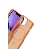MARSİLYAN™-  Apple İphone 15 Jota Magsafe Kapak - Turuncu