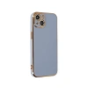 MARSİLYAN™- Apple İphone 15 Kılıf Volet Silikon - Mavi