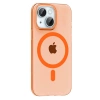 MARSİLYAN™-  Apple İphone 15 Pc Blank Magsafe Kapak - Turuncu