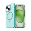 MARSİLYAN™- Apple İphone 15 Plus Live Diamond Magsafe Kapak - Yeşil
