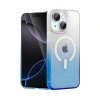 MARSİLYAN™- Apple İphone 15 Plus Pummel Shiny Magsafe Kapak - Mavi