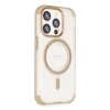 MARSİLYAN™-  Apple İphone 15 Pro Hilton Magsafe Kapak - Gold